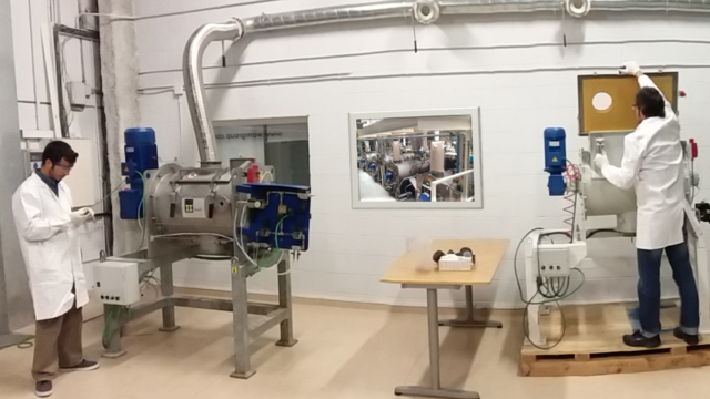 mixing tests, replicate industrial processes