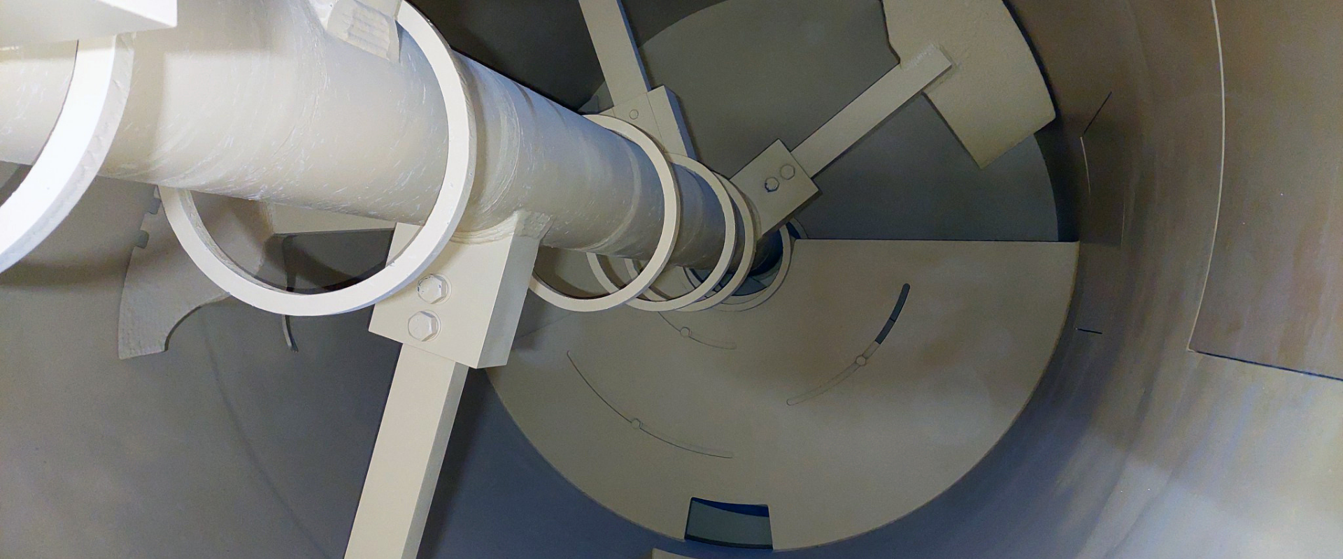 Continuous mixer in action