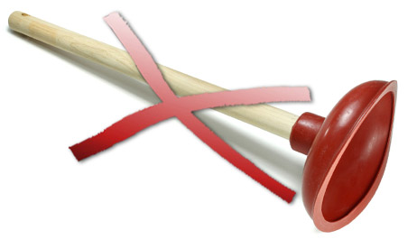 Kein Verstopfungsrisiko