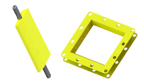 High abrasion resistance thanks to replaceable SINT gasket and choke paddles