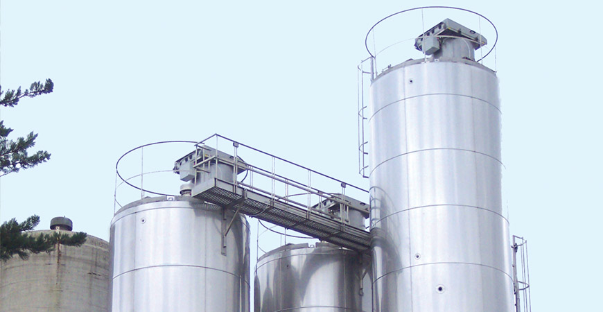 WAMFLO Food Flanged Round Food-Grade Dust Collectors - 2